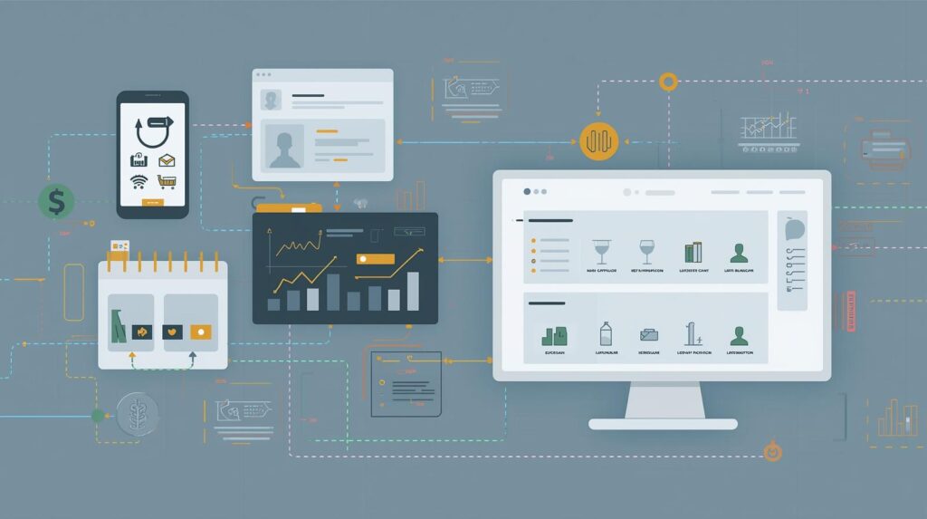 Gestão de Estoque Setorizado e Integração com Marketplaces