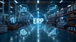 Como o ERP integra chão de fábrica, PCP, estoque e financeiro