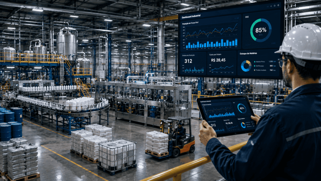 ERP para indústria de transformação