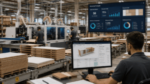 Sistema para controle de produção industrial