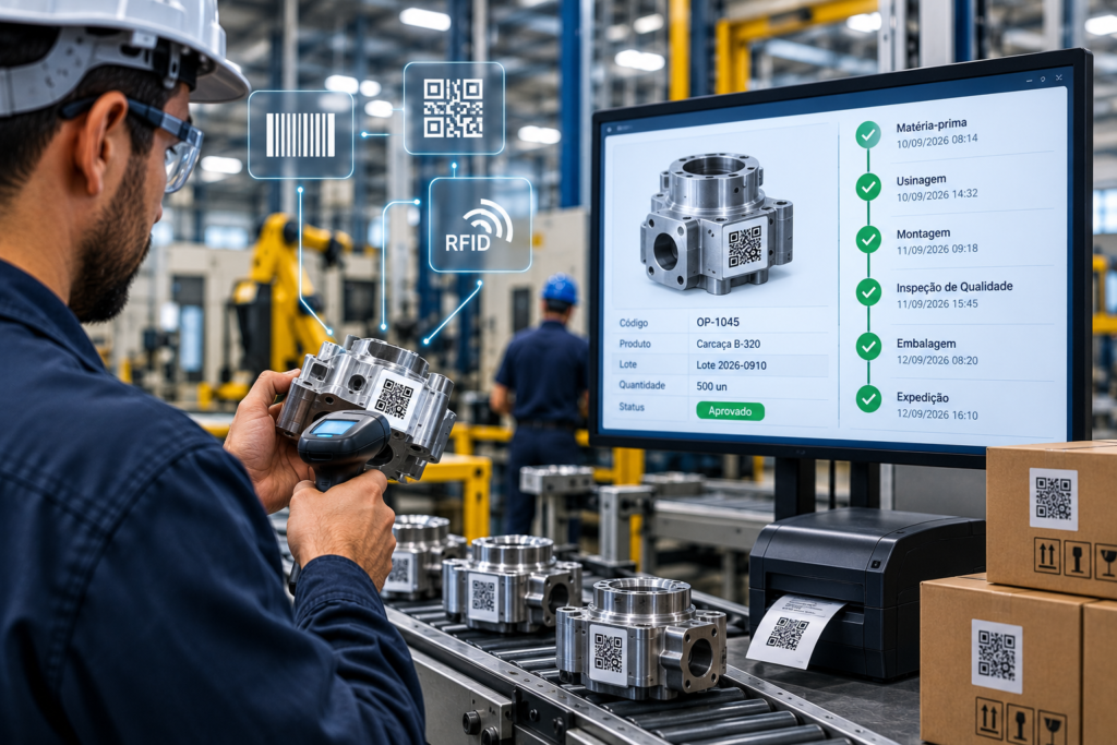 Sistema de Rastreabilidade Industrial