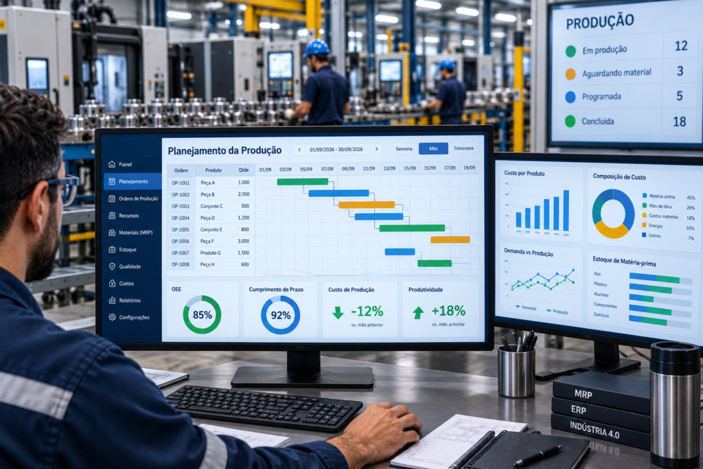 Sistema para Planejamento da Produção
