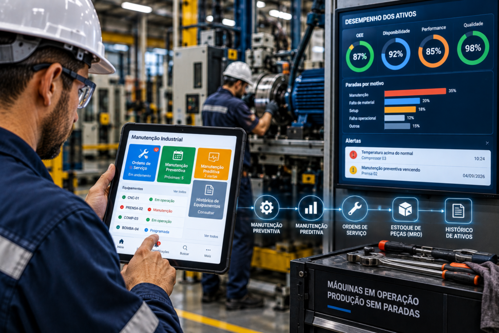 ERP para Manutenção Industrial