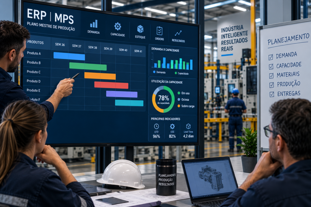 ERP com MPS para Indústria