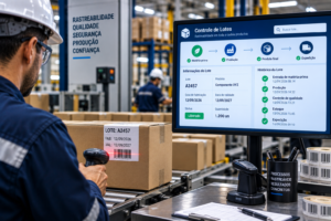 Sistema para Controle de Lotes na Indústria
