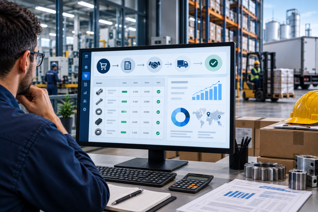 ERP para Gestão de Compras Industriais